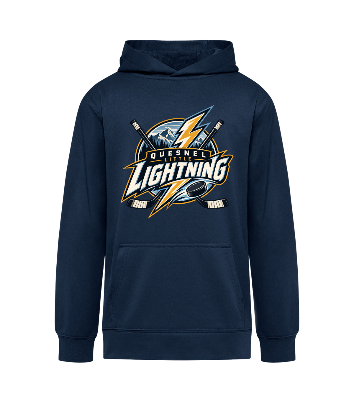ESSENTIAL PERFORMANCE YOUTH HOODIE.