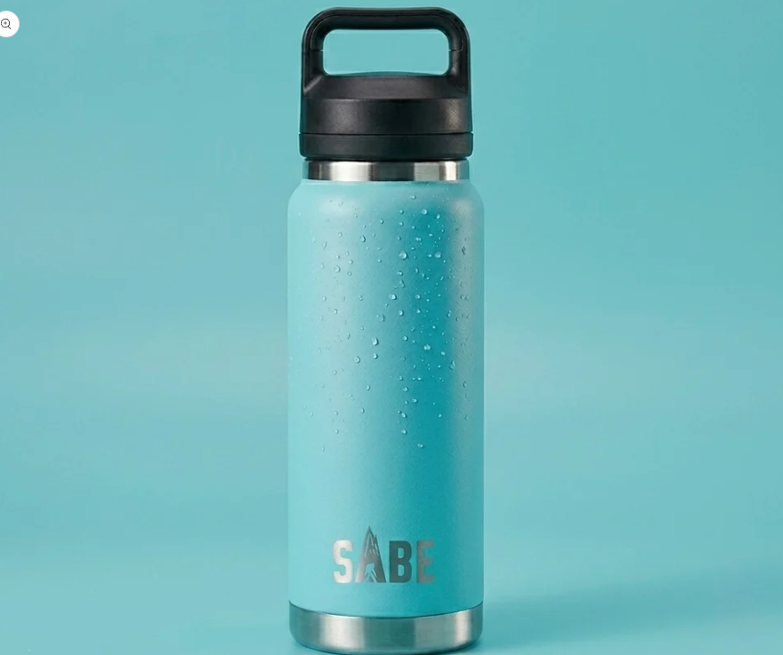 Laser Engraved 27oz Water Bottle